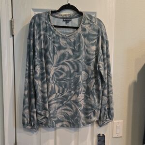 Democracy Green Patterned Top